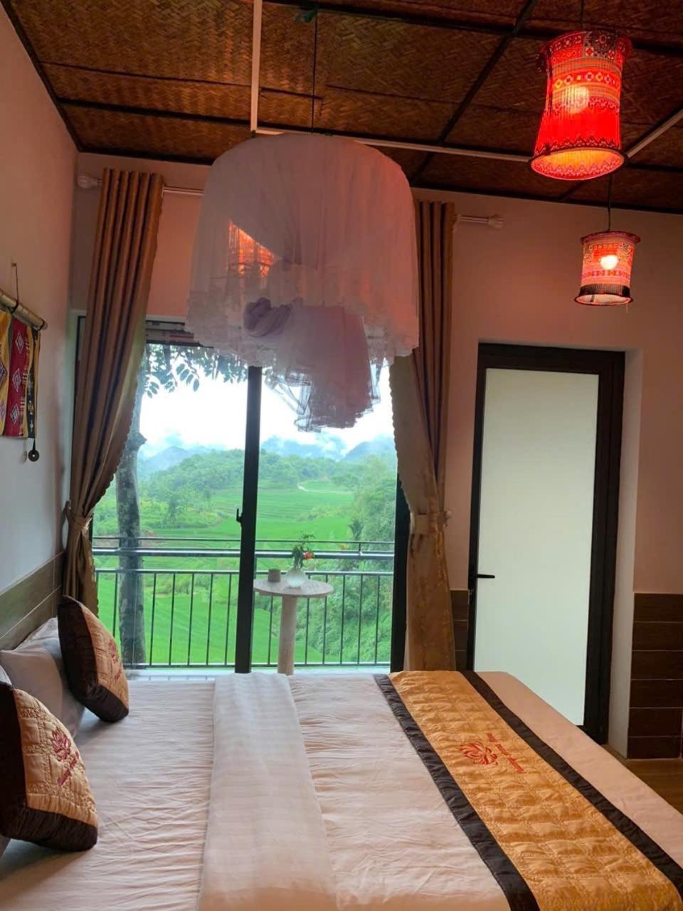 Puluong Aroma Bed & Breakfast Huong Ba Thuoc Exterior photo