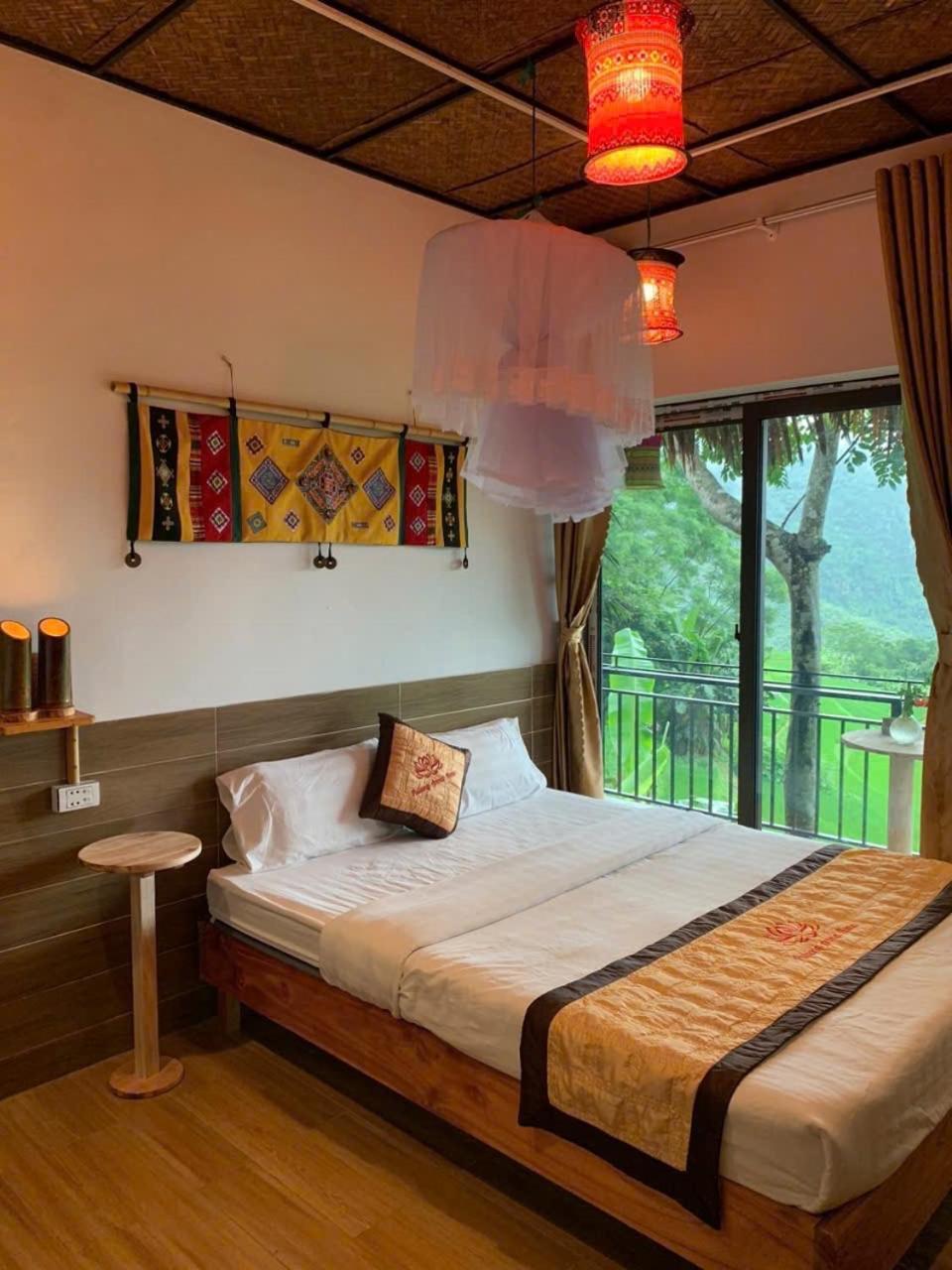 Puluong Aroma Bed & Breakfast Huong Ba Thuoc Exterior photo